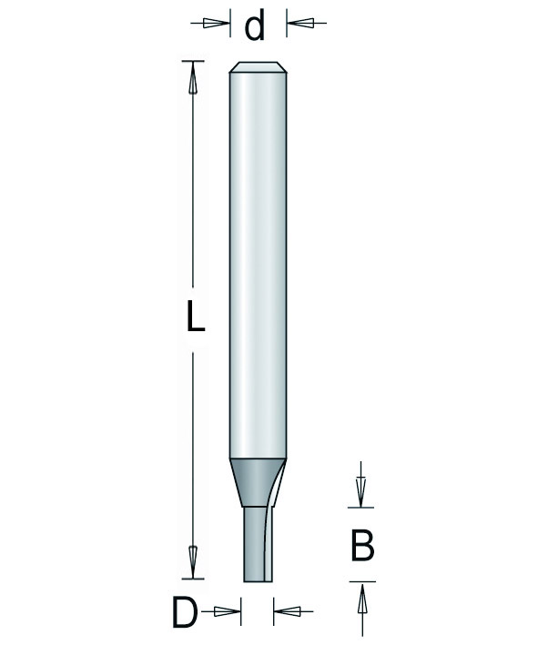 37-6 Vol HM Groeffrees Dnamic Inborend 2mm d=6